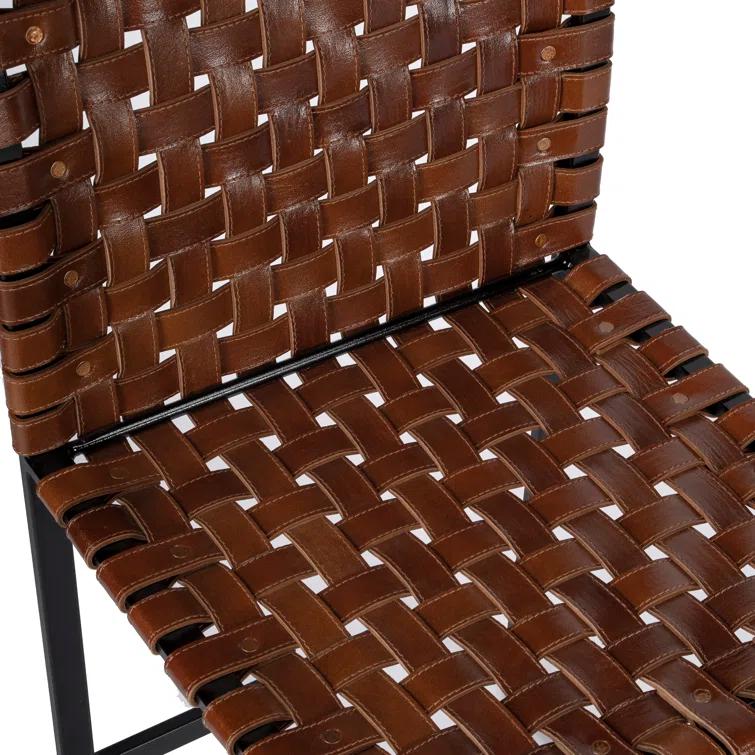 Augusta Genuine Leather Dining Chair