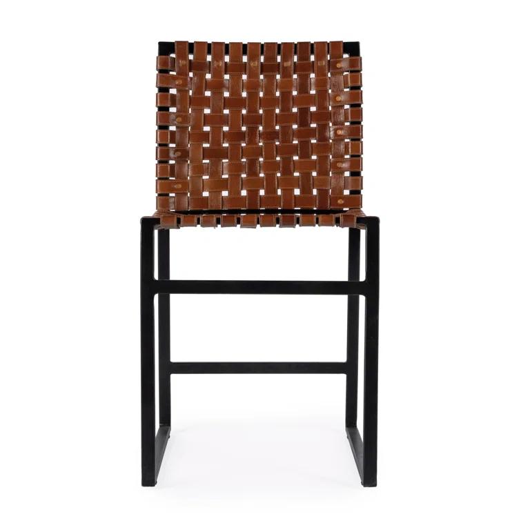 Augusta Genuine Leather Dining Chair