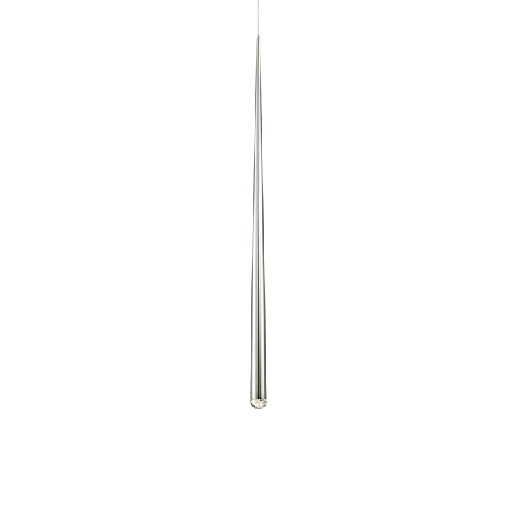 Modern Forms Cascade Dimmable LED Pendant with Clear Crystal Shade