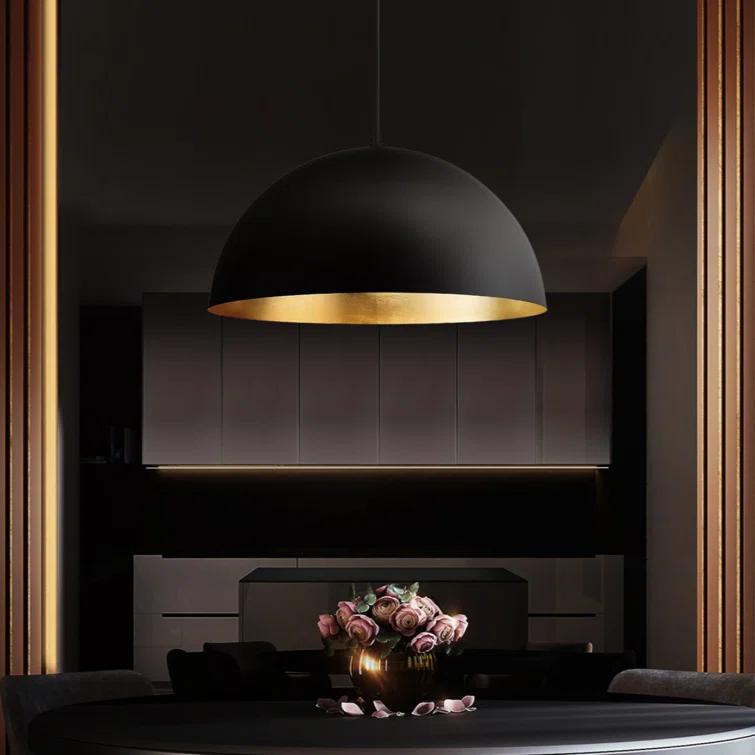 Yolo Single Light Metal Dimmable LED Pendant