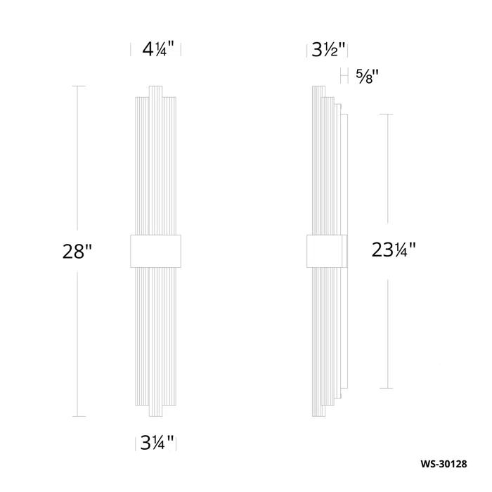 Luzerne 2 - Light Dimmable LED Vanity Light