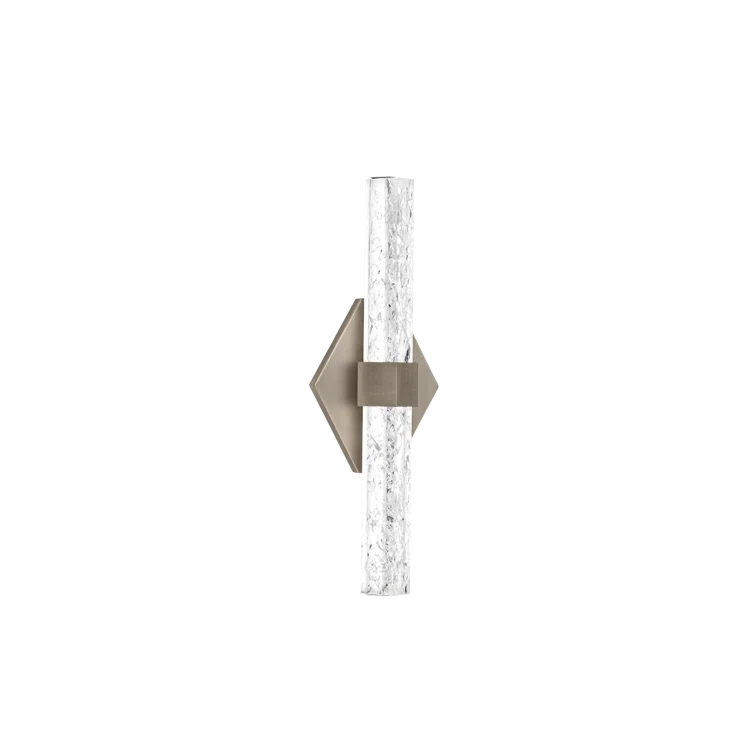 Modern Forms Regal 18" Dimmable LED Vanity Light With Crystal Shade