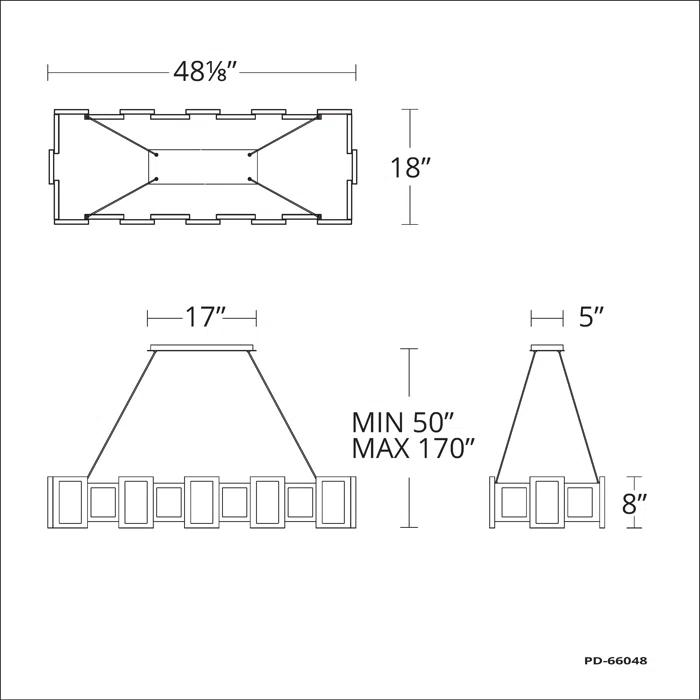 Modern Forms Fury 24 - Light Dimmable LED Drum Chandelier