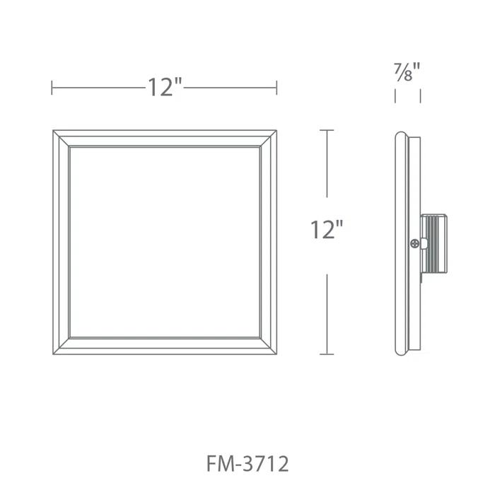 Neo Glass LED Flush Mount