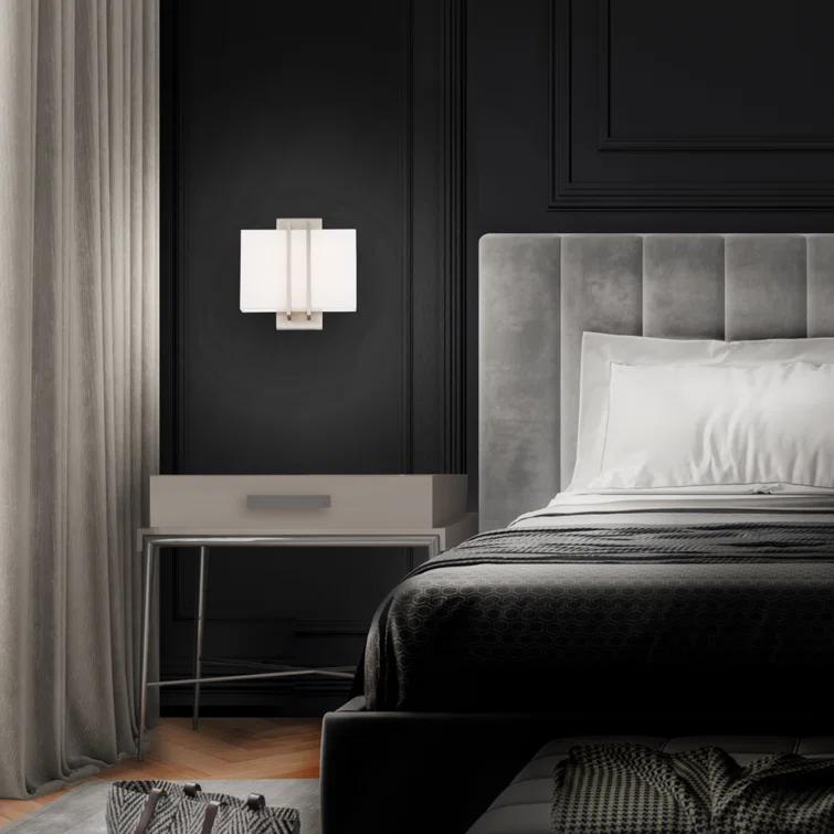 Downton Aluminum LED Flush Mounted Sconce