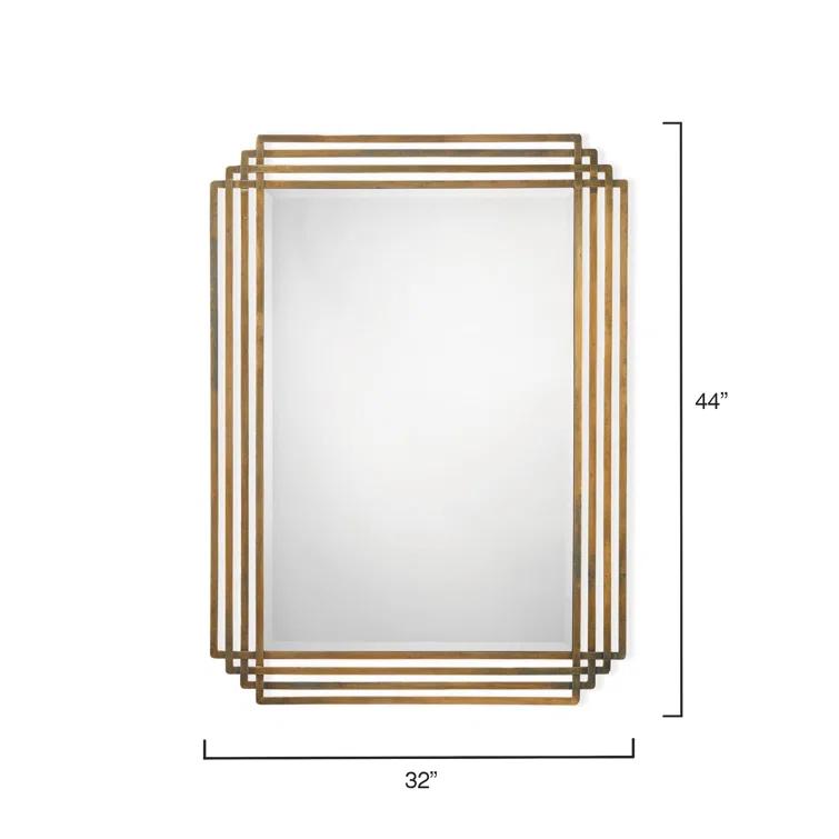 LOOMLAN Metal Flat Wall Mirror