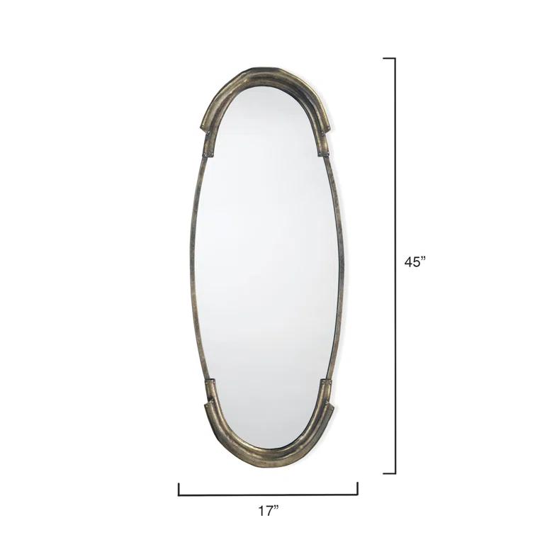 Jamie Young Company Margaux Metal Flat Wall Mirror
