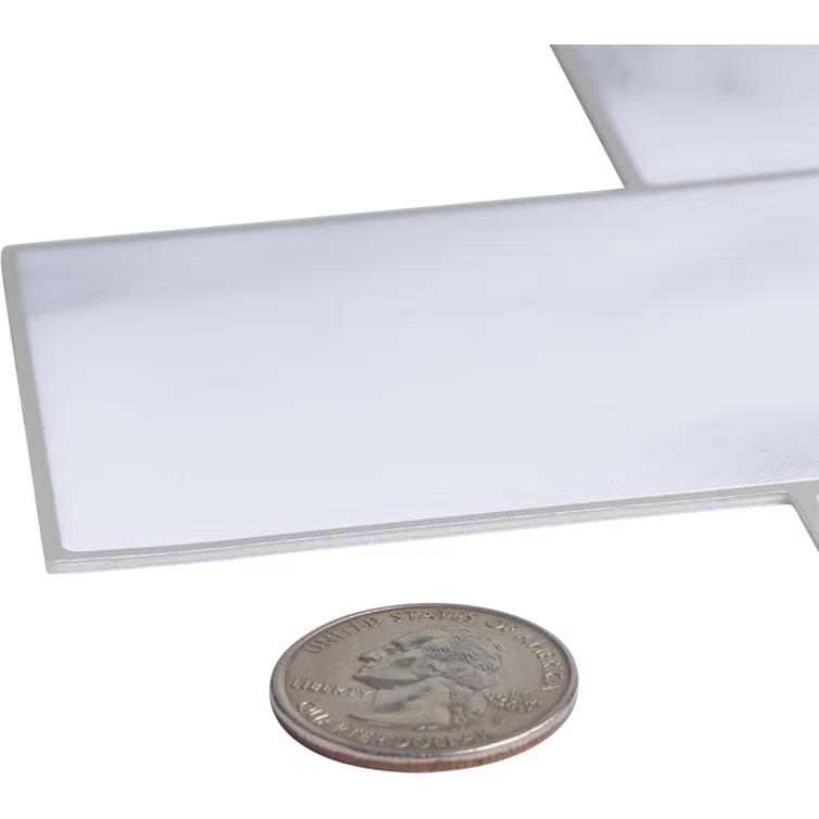 Avant Decor 3'' W x 5'' L Polyvinyl Chloride (PVC) Peel and Stick Subway Tile