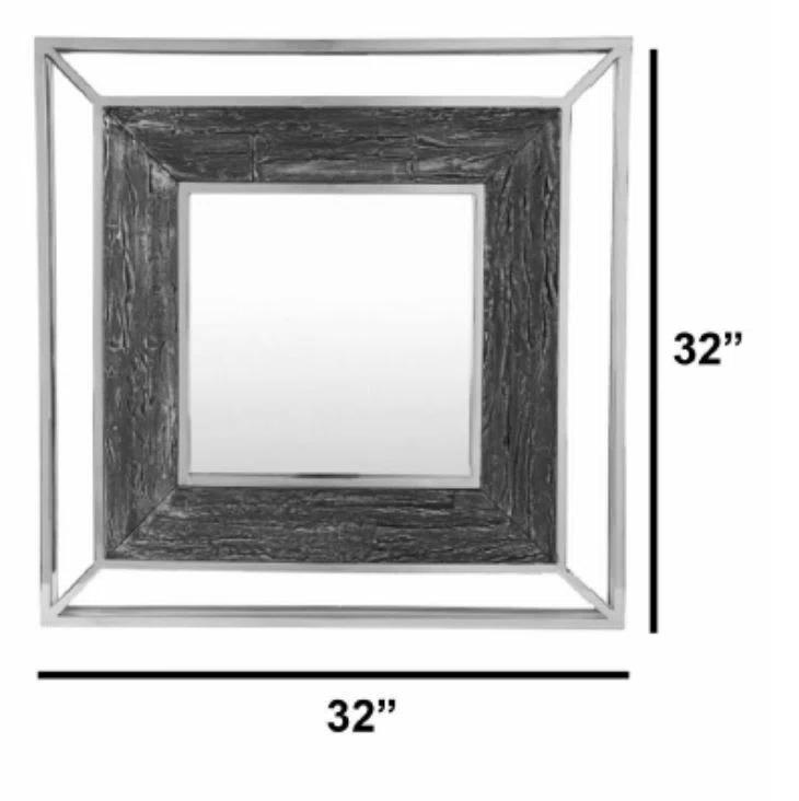 Allure Modern Black, Gold Mirror