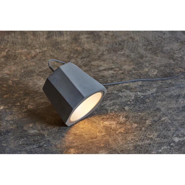 Williamson 1 - Light Concrete Gray Single Pendant
