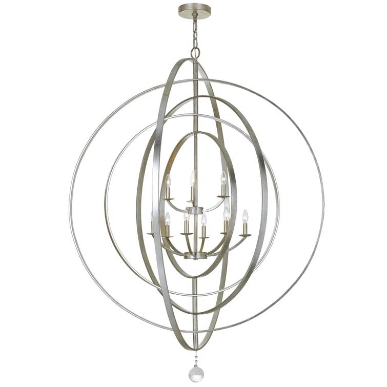 Salas 9 - Light Dimmable Globe Chandelier