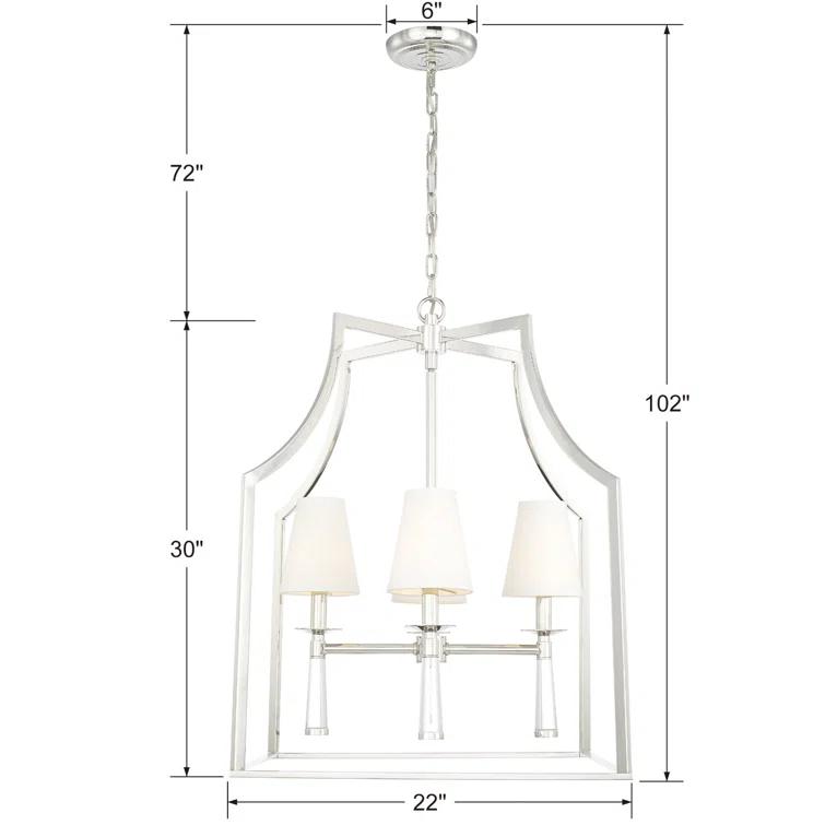 Charlier 4 - Light Dimmable Geometric Chandelier