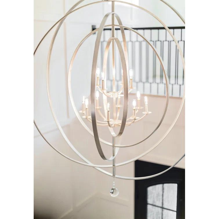 Salas 9 - Light Dimmable Globe Chandelier