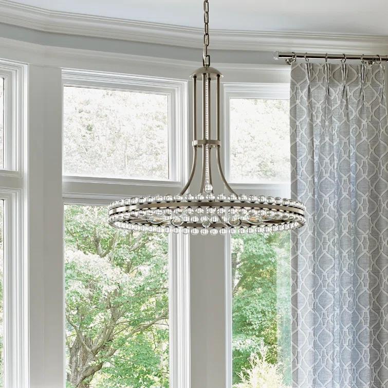 Crystorama Lighting - Eight Light Chandelier - Chandelier - Clover - Eight Light