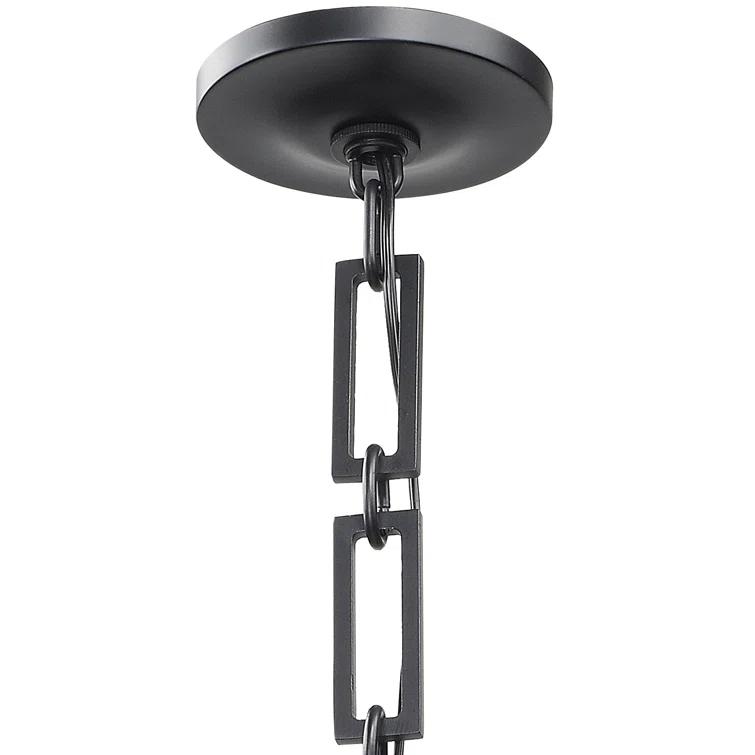8683-MK-WH-Crystorama Lighting-Alston - One Light Mini Pendant in Traditional and Contemporary Style - 12 Inches Wide by 10 Inches High-Matte