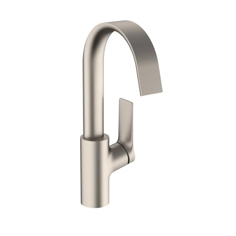 Hansgrohe Vivenis Single-hole Faucet 210 with Swivel Spout and Pop-Up Drain, 1.2 GPM