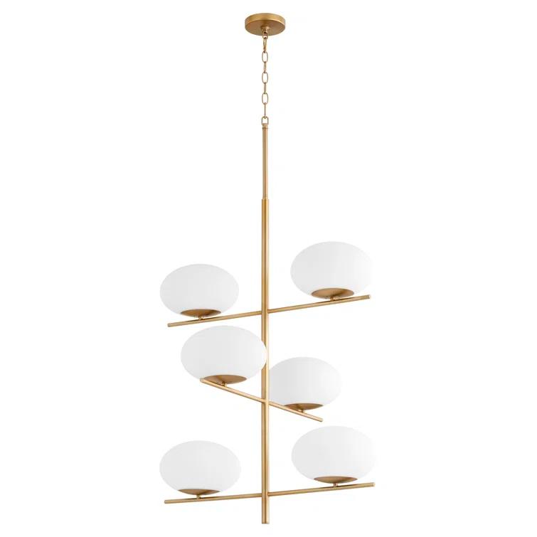 Pod 6 - Light Geometric Chandelier