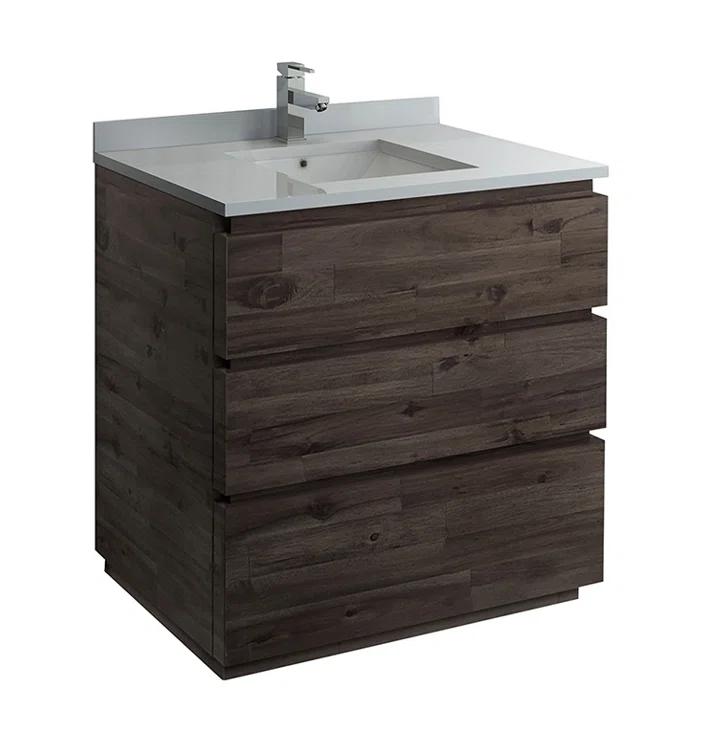 Fresca Formosa 35" Free-Standing Single Sink Bathroom Vanity Base Only