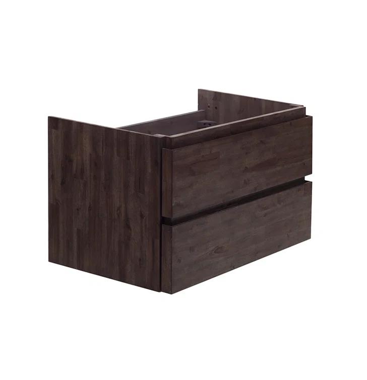 Fresca Formosa 70" Wall Mount Floating Double Sink Bathroom Vanity Base Only - Top and Sink Not Included