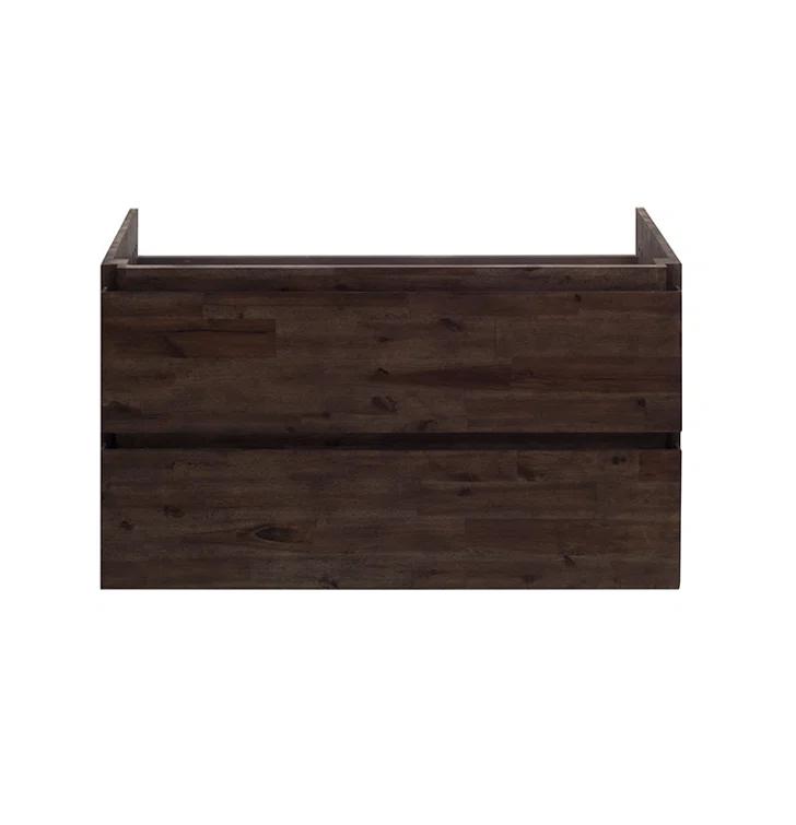 Fresca Formosa 70" Wall Mount Floating Double Sink Bathroom Vanity Base Only - Top and Sink Not Included