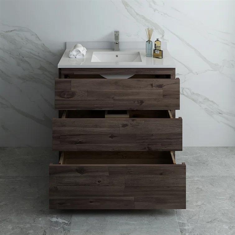 Fresca Formosa 35" Free-Standing Single Sink Bathroom Vanity Base Only
