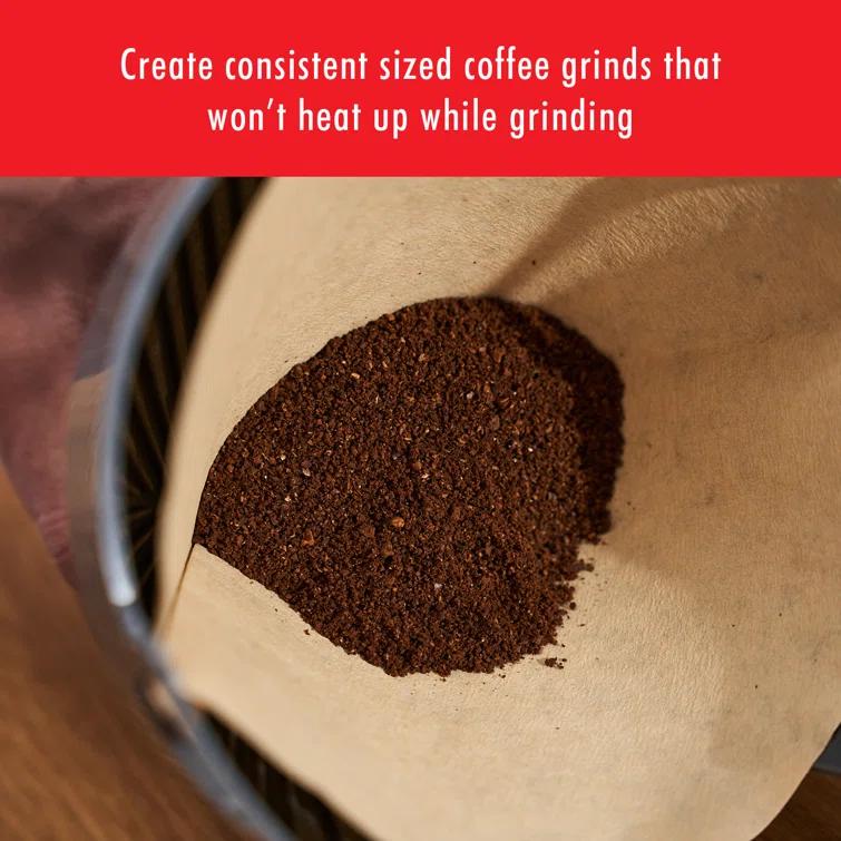 ZWILLING J.A. Henckels ZWILLING Enfinigy Burr Coffee Grinder Electric, 140 Coffee Grinding Options from Espresso to Drip Coffee