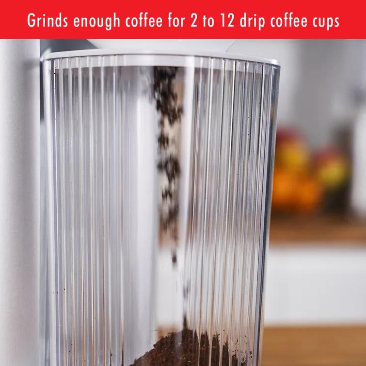 ZWILLING J.A. Henckels ZWILLING Enfinigy Burr Coffee Grinder Electric, 140 Coffee Grinding Options from Espresso to Drip Coffee