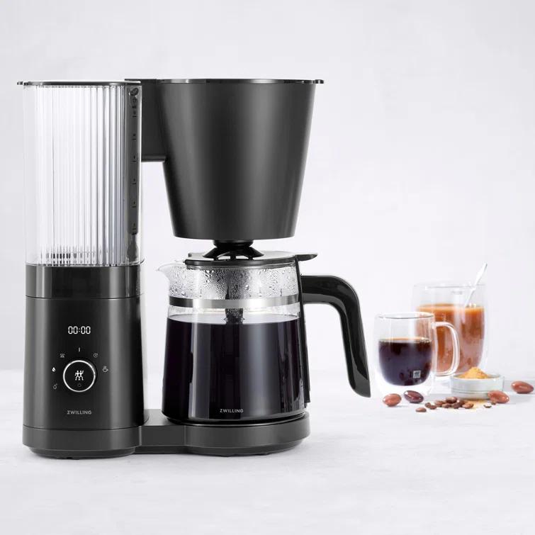ZWILLING ® Enfinigy Matte Black Glass 12-Cup Coffee Maker