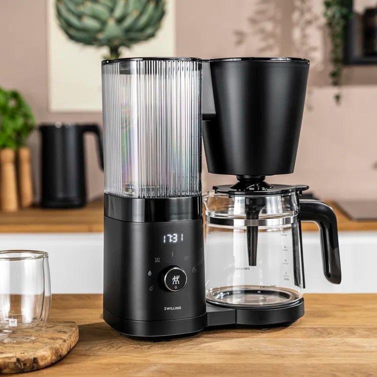 ZWILLING ® Enfinigy Matte Black Glass 12-Cup Coffee Maker