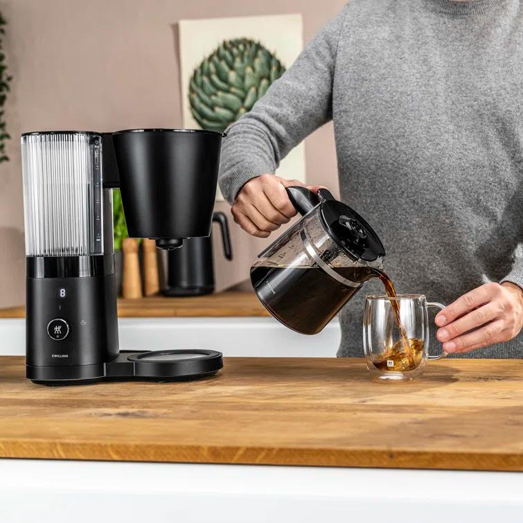ZWILLING ® Enfinigy Matte Black Glass 12-Cup Coffee Maker
