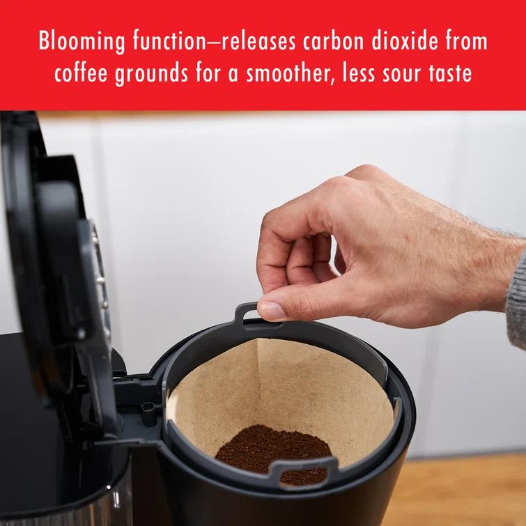 ZWILLING ® Enfinigy Matte Black Glass 12-Cup Coffee Maker