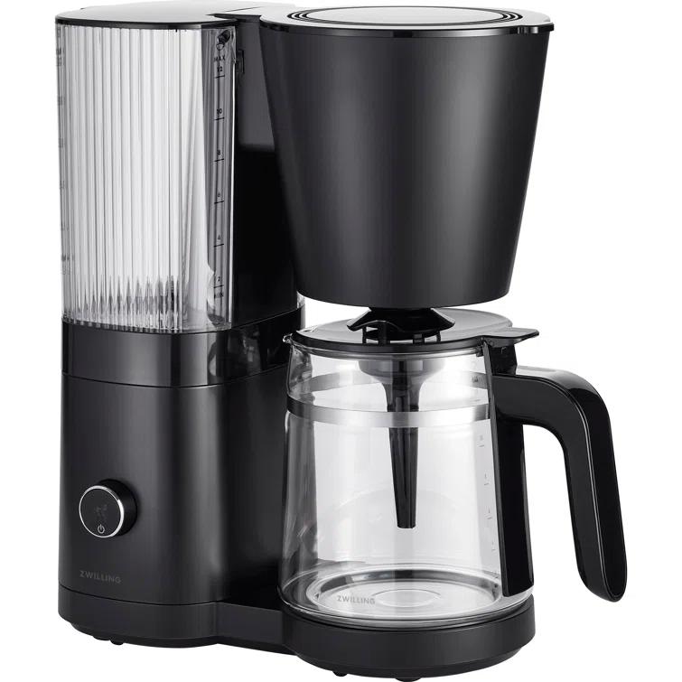 ZWILLING ® Enfinigy Matte Black Glass 12-Cup Coffee Maker