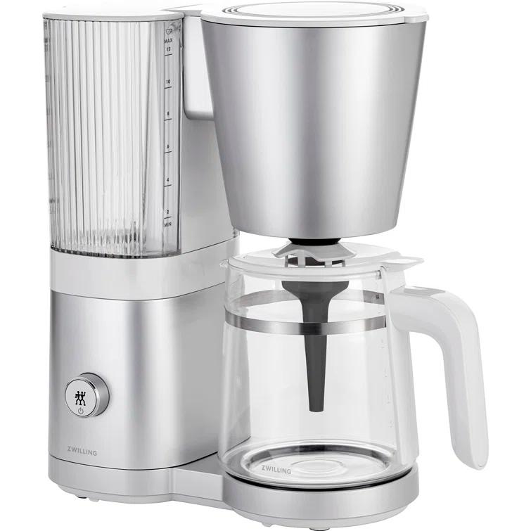 ZWILLING ® Enfinigy Silver Glass 12-Cup Coffee Maker