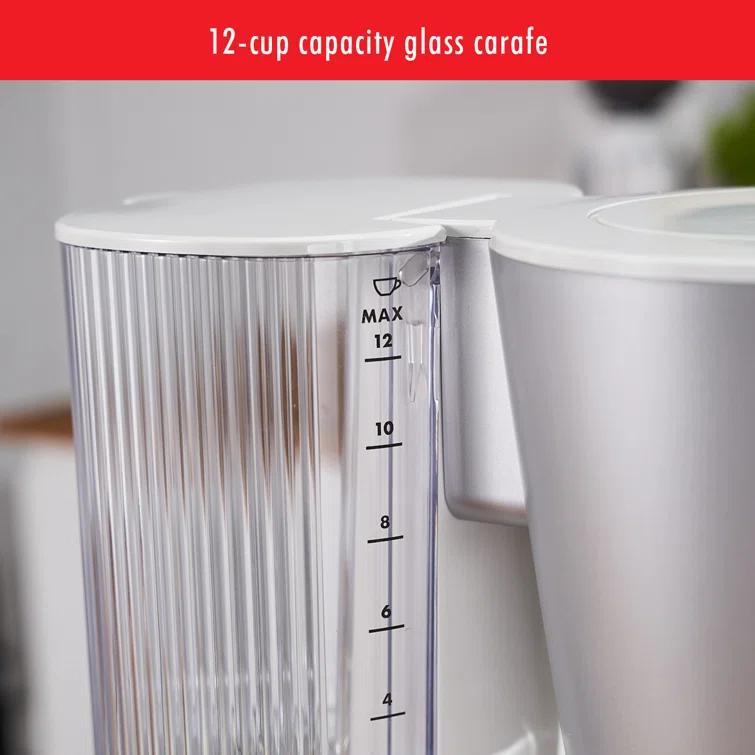ZWILLING ® Enfinigy Silver Glass 12-Cup Coffee Maker