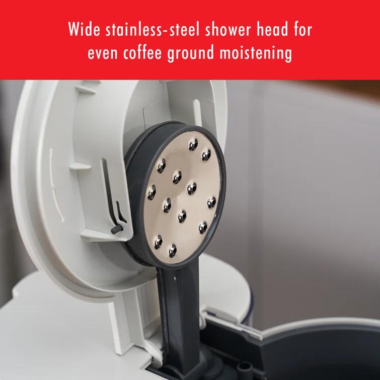 ZWILLING ® Enfinigy Silver Glass 12-Cup Coffee Maker