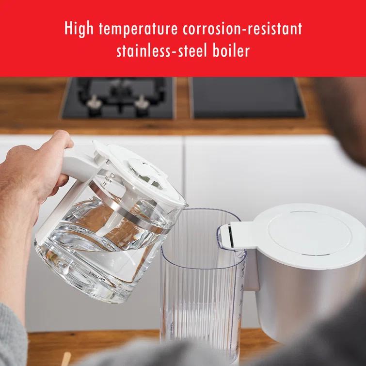 ZWILLING ® Enfinigy Silver Glass 12-Cup Coffee Maker