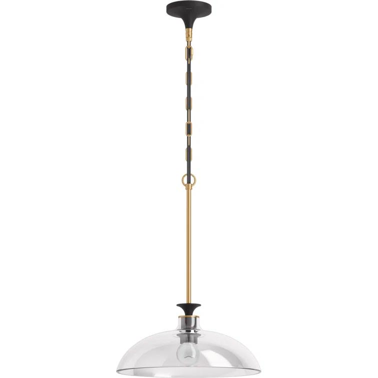 Tone 1 Light Pendant Lighting Fixture for Kitchen Island, 6' Adjustable Cord Length