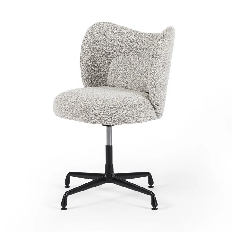 Julio Office Chair - Gray Boucle