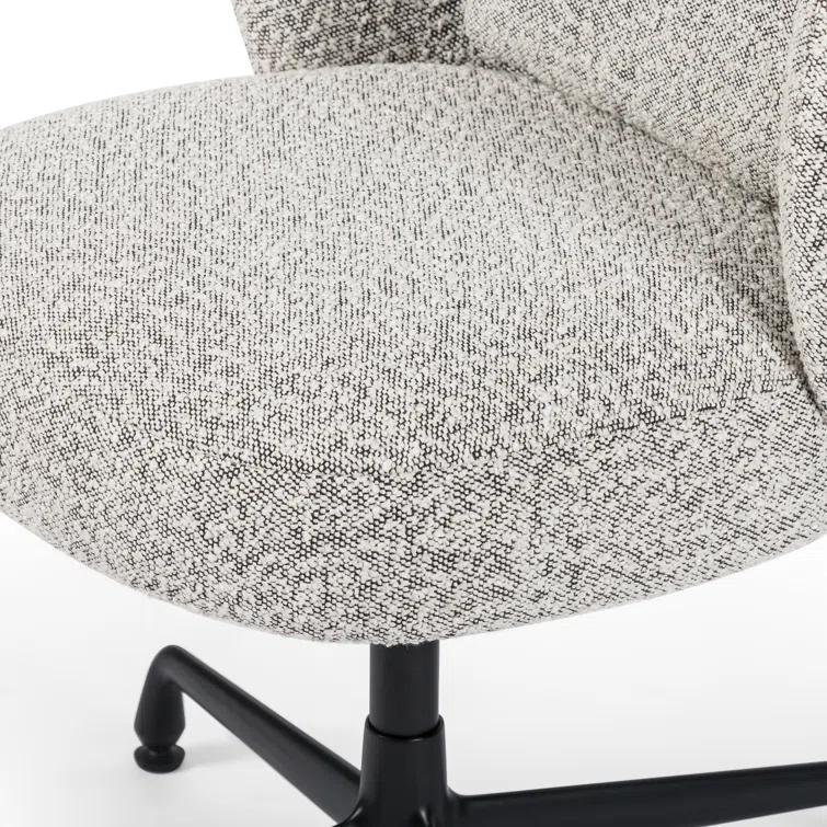 Julio Office Chair - Gray Boucle