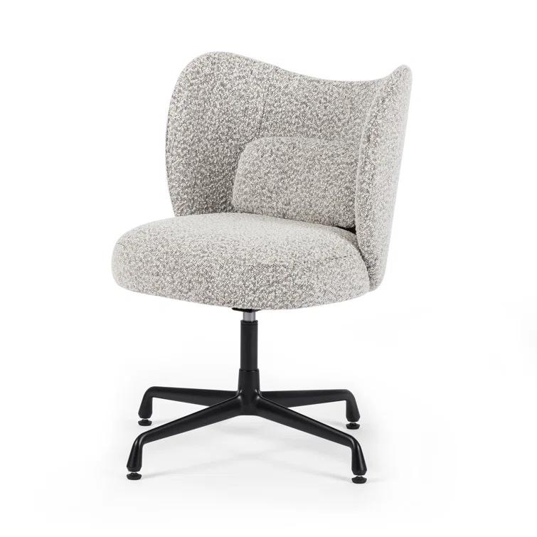 Julio Office Chair - Gray Boucle