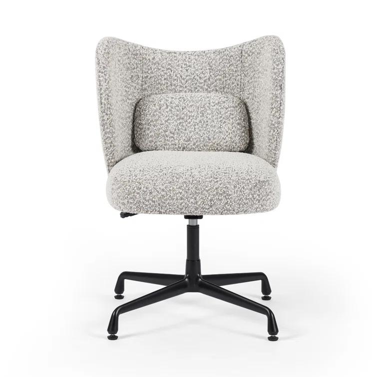 Julio Office Chair - Gray Boucle