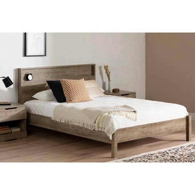 Holland Queen Size Platform Bed