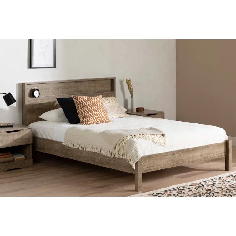 Holland Queen Size Platform Bed