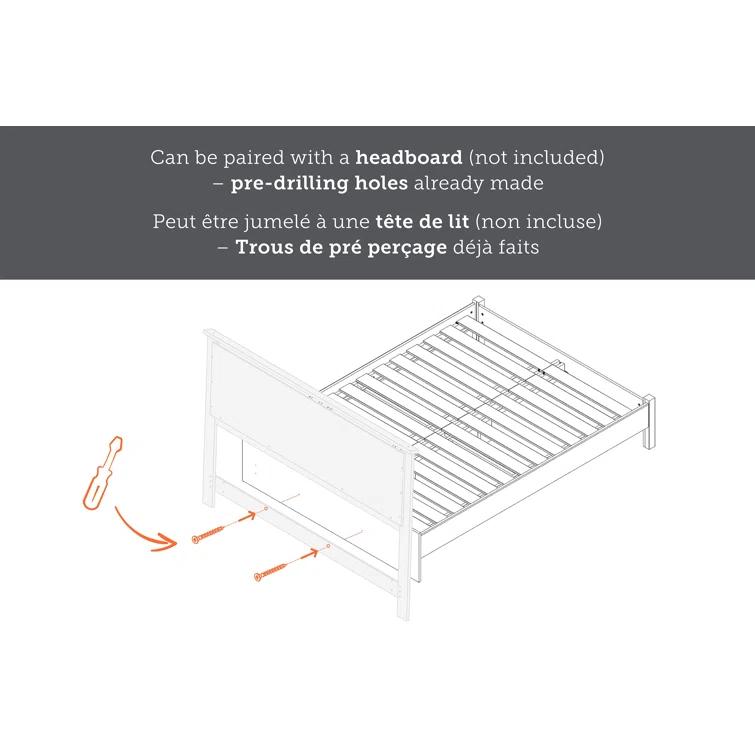 Holland Queen Size Platform Bed