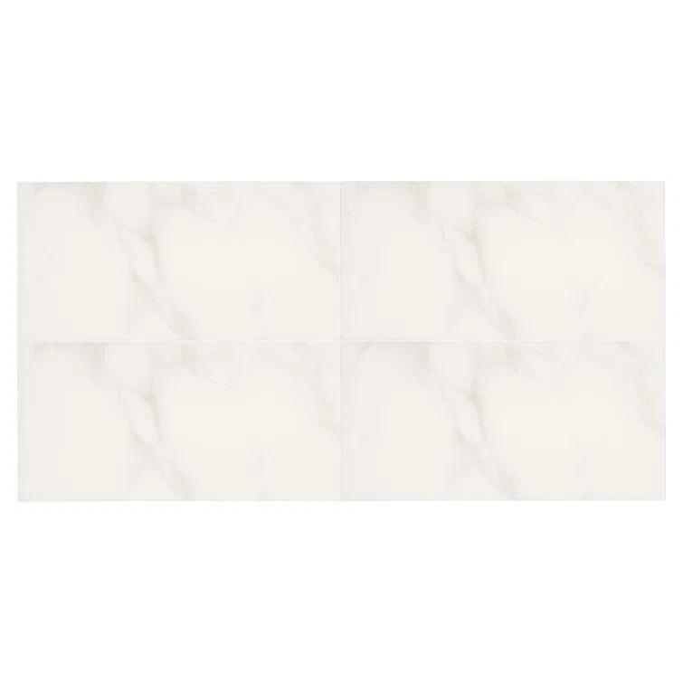 4'' W x 8'' L PVC Peel and Stick Subway Tile