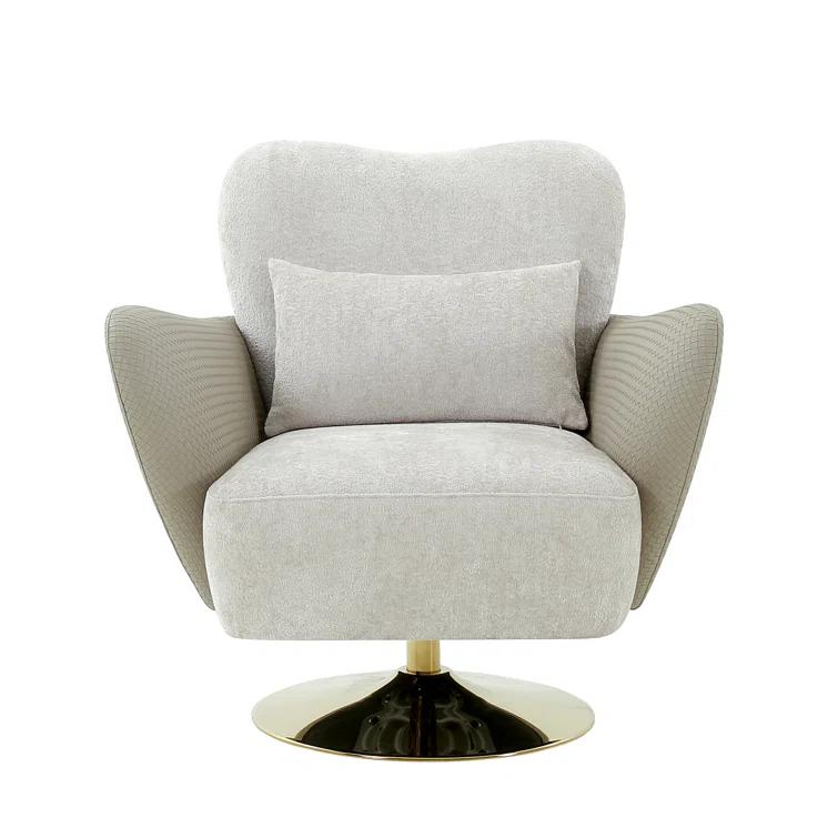 Mercer Upholstered Swivel Accent Chair