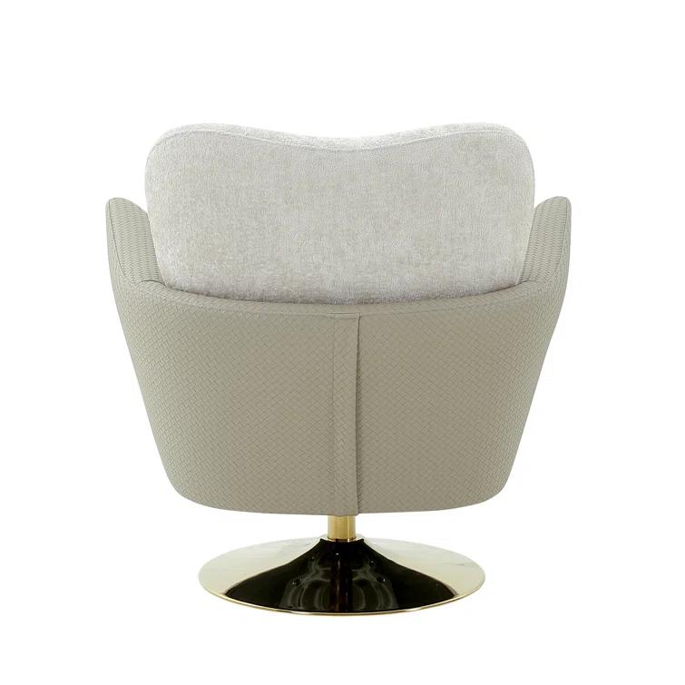 Mercer Upholstered Swivel Accent Chair