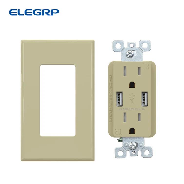 15 Tamper Resistant Duplex Outlet
