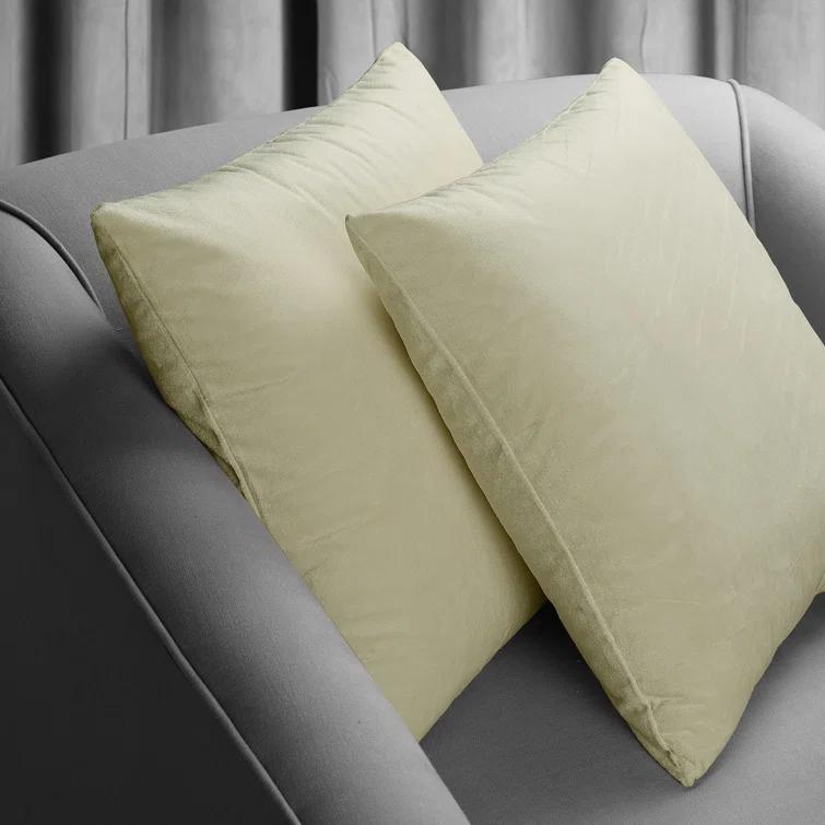 Signature Velvet Throw Pillow Covers - Decorative Pillow Covers