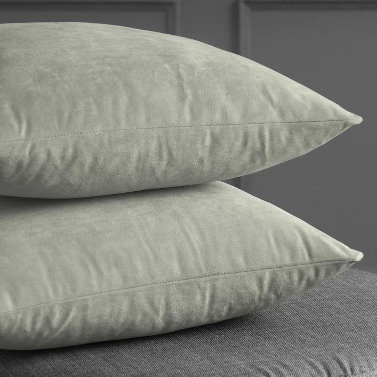Signature Velvet Throw Pillow Covers - Decorative Pillow Covers
